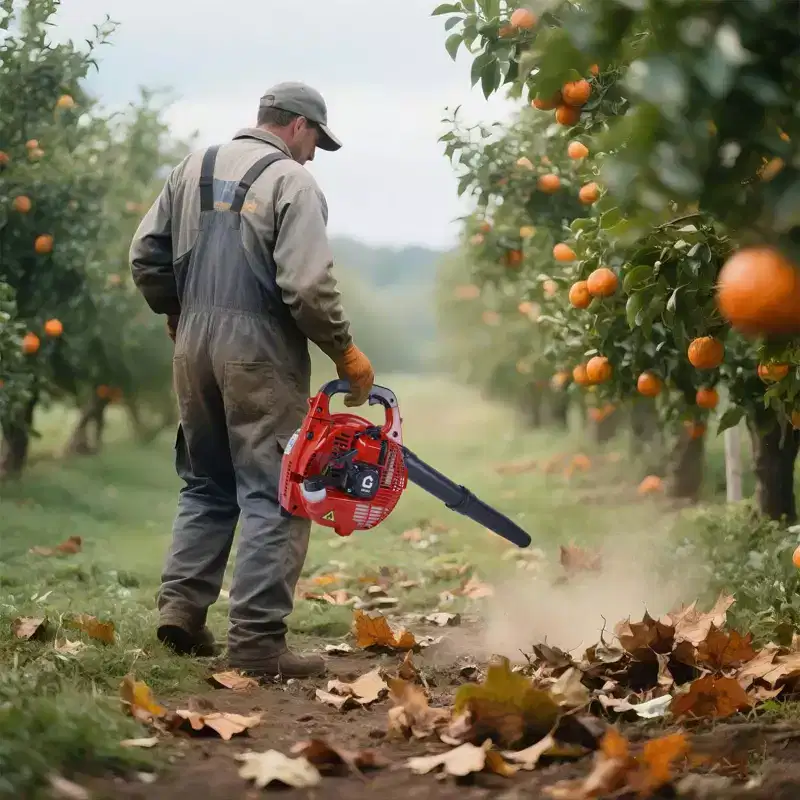 Lightweight & Powerful Stroke Gas Leaf Blower Ergonomic Handheld, Easy Start, for Lawn, Garden, Yard & Snow Removal