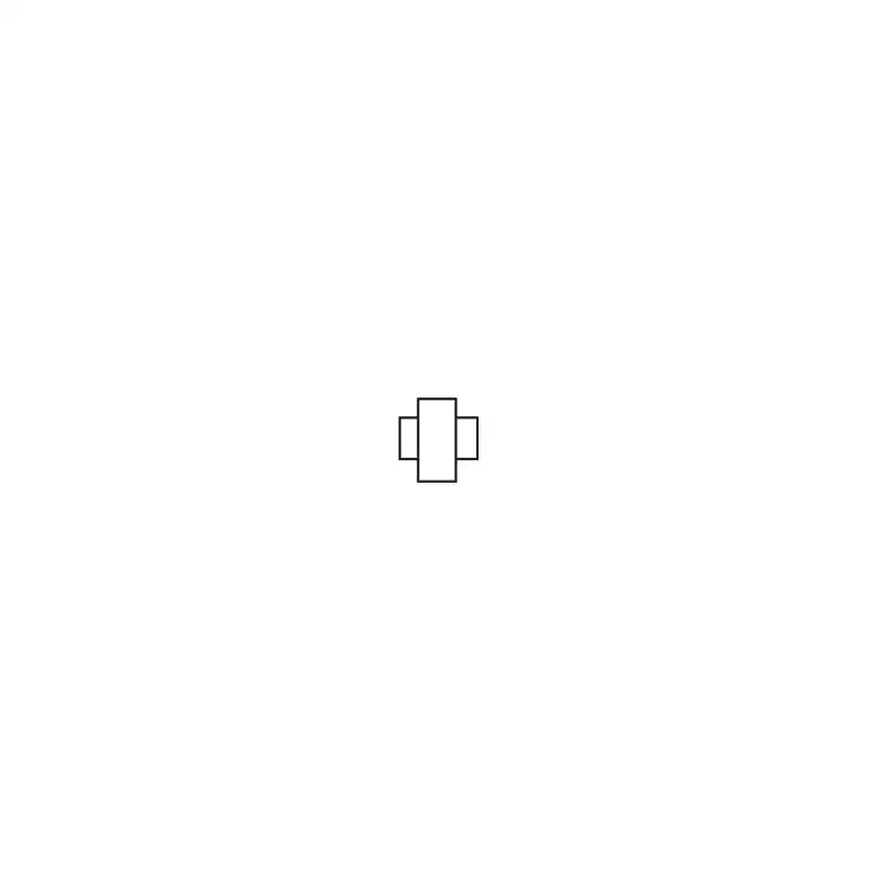 Brixwell Sliding Window Single Wheel 3/8 Diameter, Nylon Material, White Finish