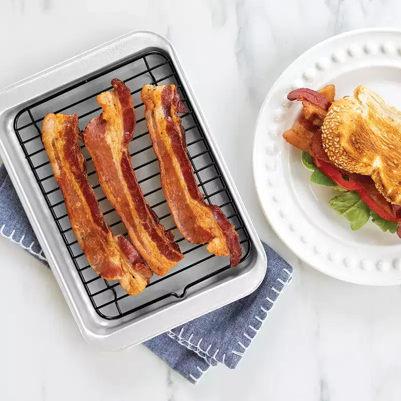 Nordic Ware Naturals Compact Ovenware 2 Piece Broiler Set