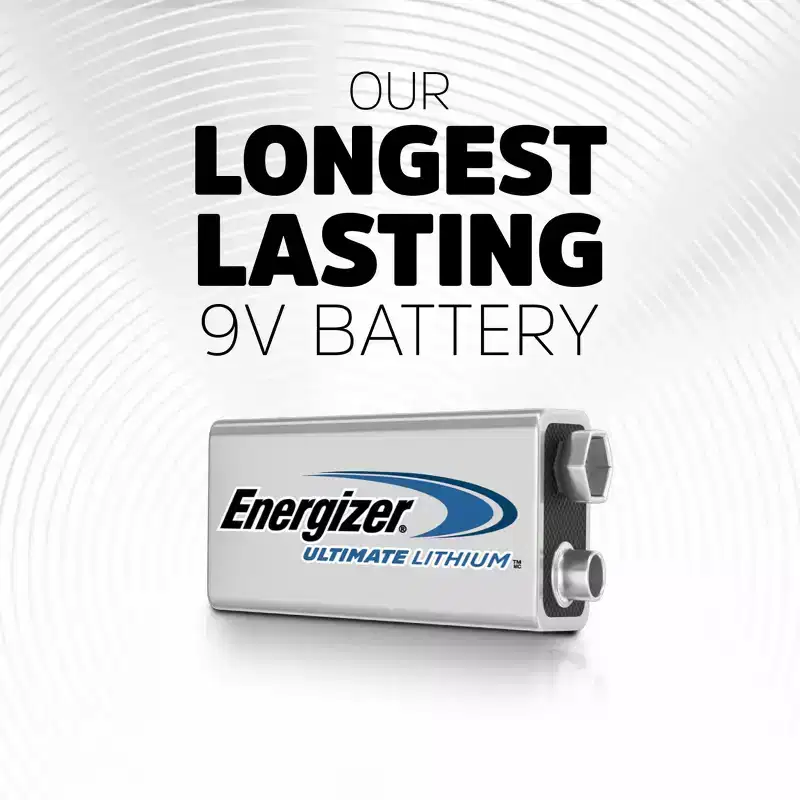 Energizer Ultimate Lithium 9V Batteries