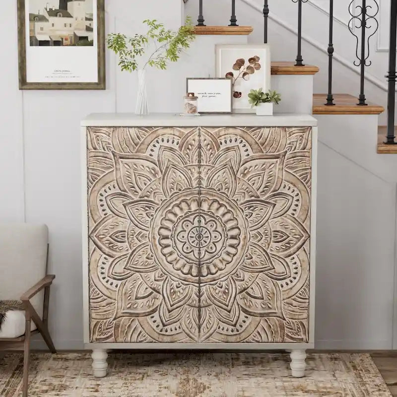 Vintage Sideboard Storage Cabinet and Buffet