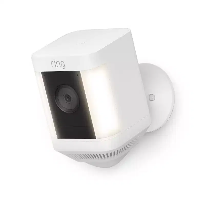 Ring 1080p 2pk Spotlight Cam Plus Security Camera - Battery- White