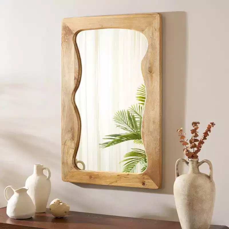 Melody Mirror - 24 x 36 - MRR4005 - Natural - Safavieh