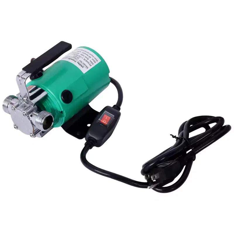 115V Water Transfer Pump 330 GPH, Portable Utility Pump with Hose Kit for Gardens Pools Ponds Hot Tubs