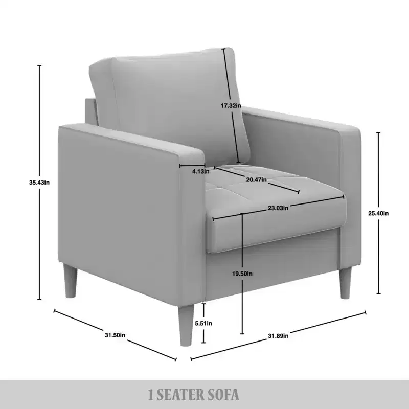 ChaletPosh Linen Chair
