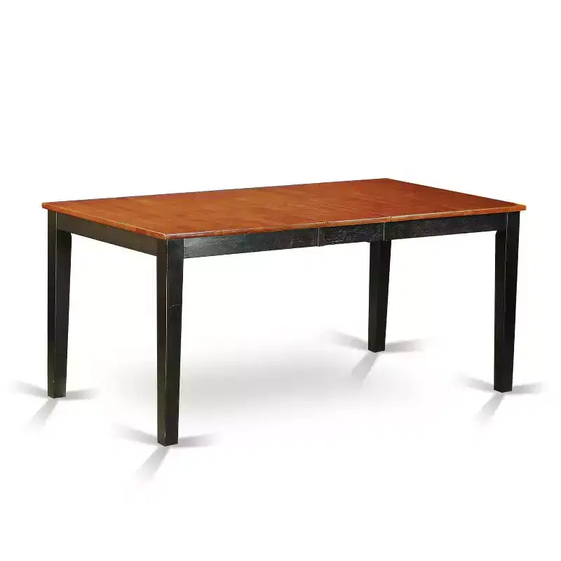 Renaissance Dining Set 5-Piece Rectangle Table & Chairs - 54/66 Inch Extendable Table