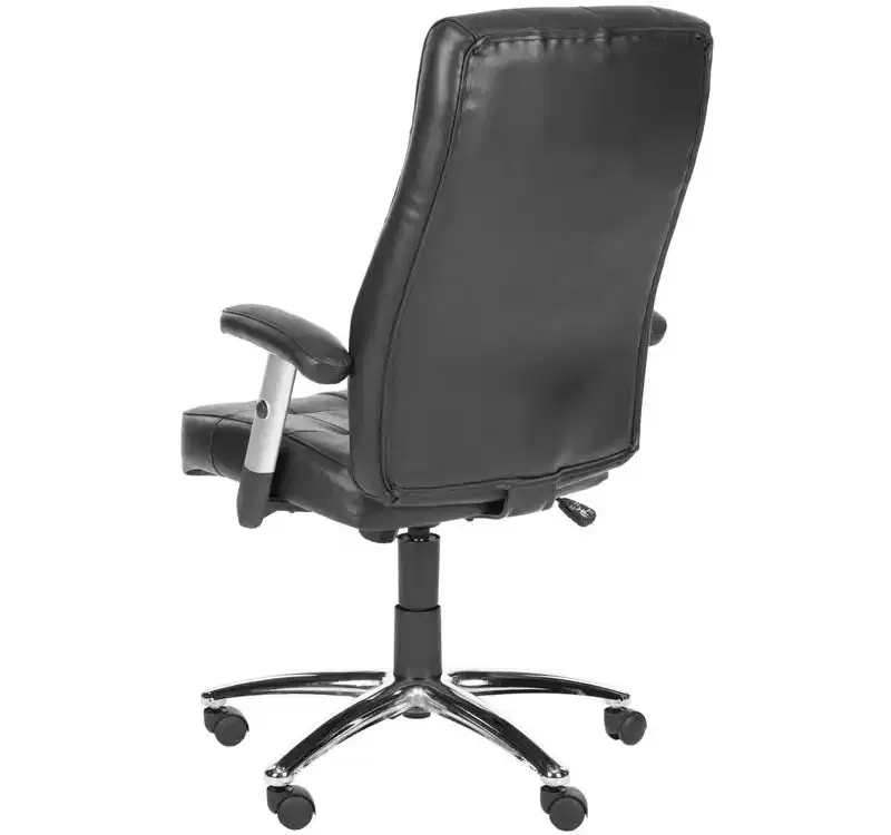 Olga Swivel Desk Chair - Height Adjustable - FOX8514 - Black - Safavieh