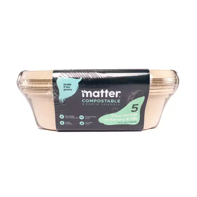 Matter Compostable Food Storage Container - 5ct