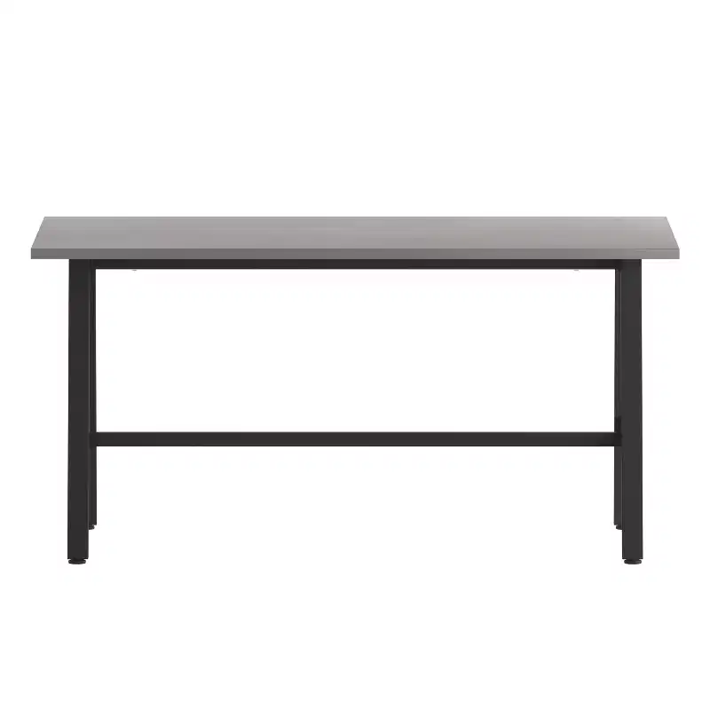 Flash Furniture Redmond Commercial 60x30 Conference Table with 1 Thick Double Sided Laminate Table Top with PVC Edging and Heavy Duty A-Frame Steel Base