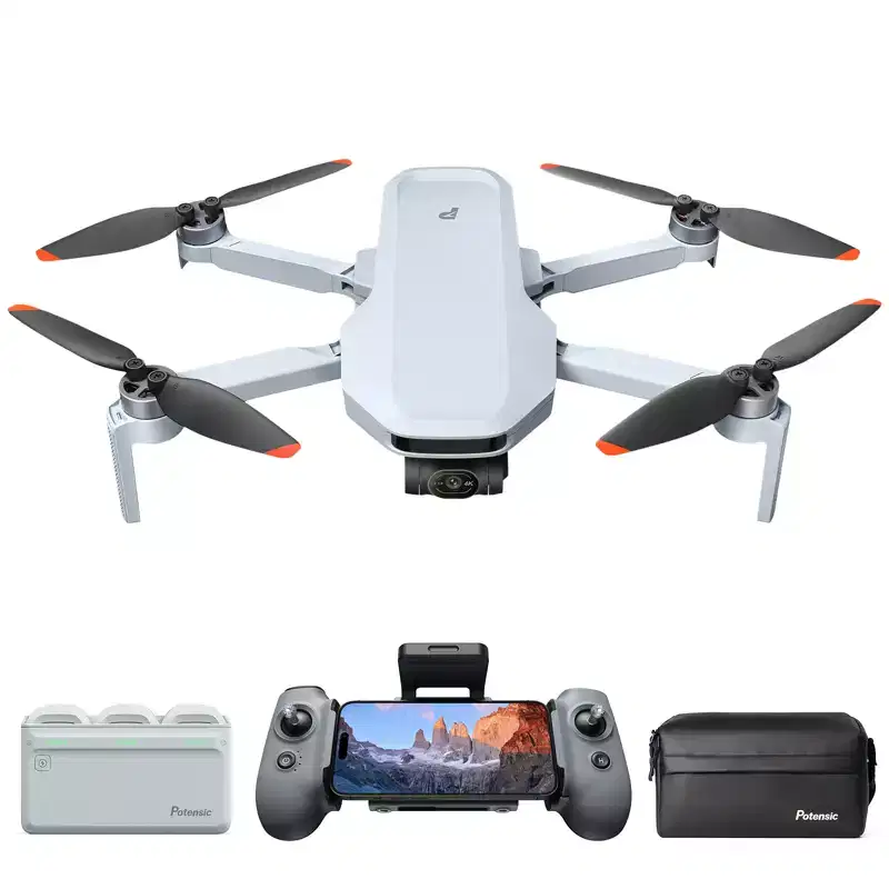 Potensic ATOM 2 Drone with 8K Camera, AI Track, 10km Video Transmission, Vertical Shooting