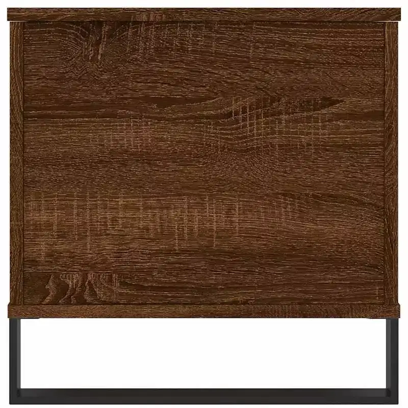 vidaXL Coffee Table White Engineered Wood, Metal Medium Coffee Table