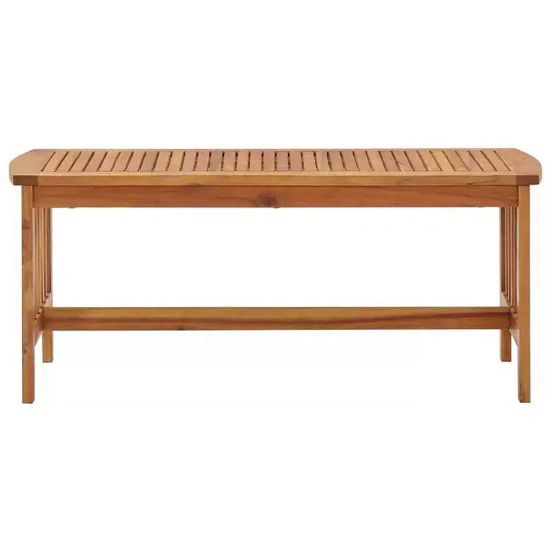 Coffee Table Natural Acacia Wood Solid Acacia Wood Medium Durable