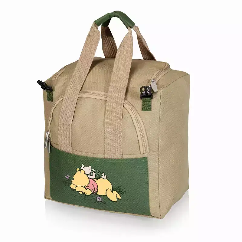 Disney 7pc Winnie the Pooh Folding Seat Gardening Tool Set Green