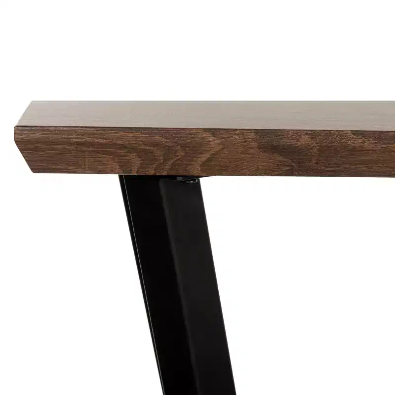 Andrew Console Table - CNS7002A - Brown/Black - Safavieh