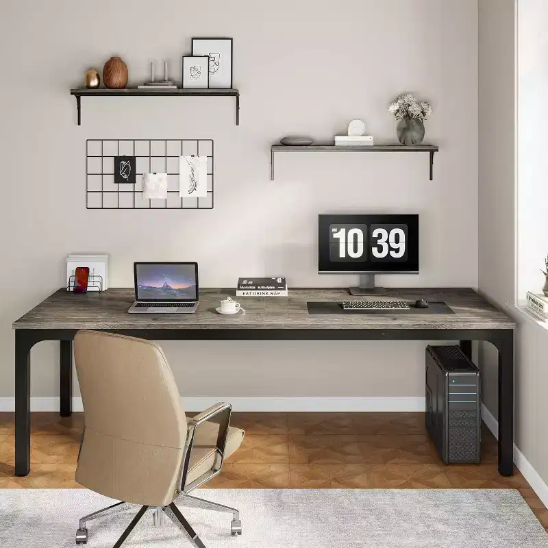 Lantine 78.7 Inches Extra Long Computer Desk