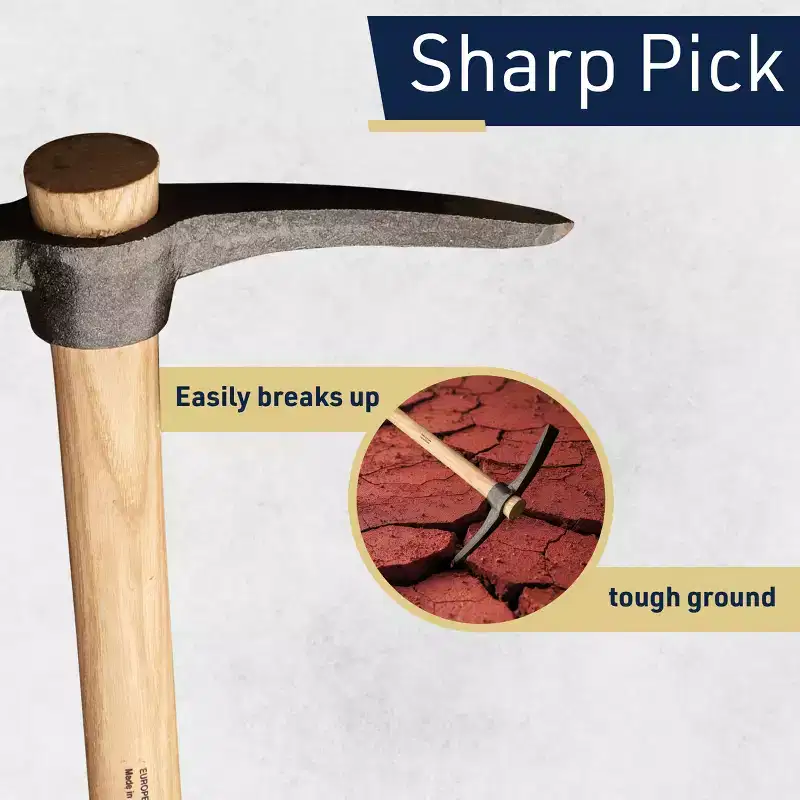 Kings County Tools 16in Hand Pick Axe Mattock Hoe