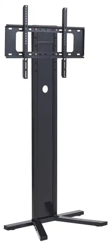 TV Stand With Mount and Cable Management for TV's up to 80 -Black