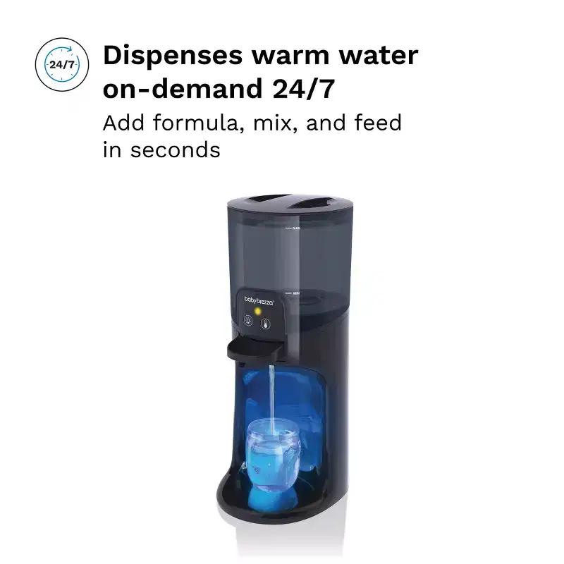 Baby Brezza Instant Water Warmer Advanced: Electric Bottle Warmer, 2.5 lbs, 6"x14.5" Size