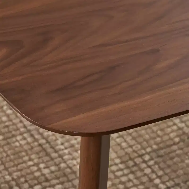 GDFStudio Anne Mid Century Modern Wood Dining Table