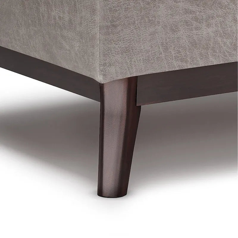 WYNDENHALL Ethan 34 inch Wide Mid Century Modern Rectangle Table Ottoman