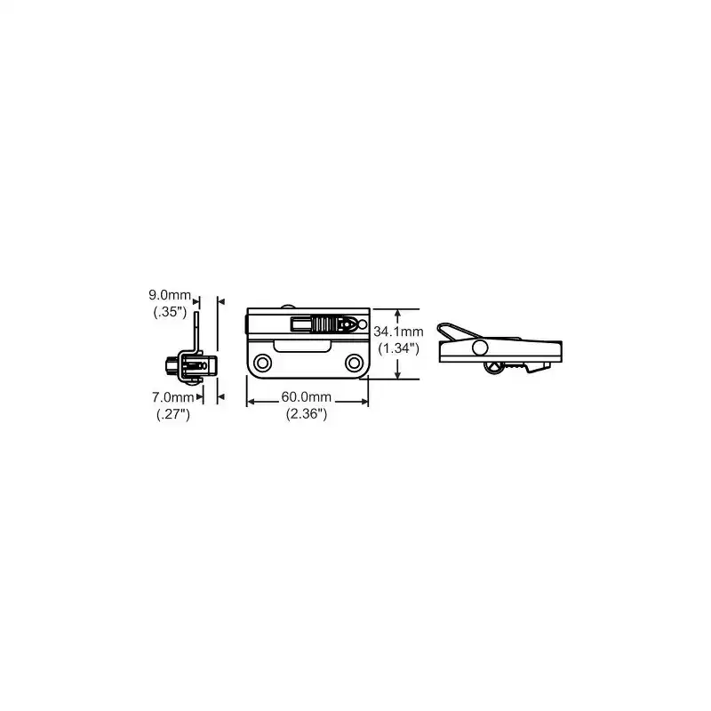 Brixwell 50-1353-MbW-lh Lh Angel Ventlock Dual Action reverse Retro Fit 1/8 To 3/16 Frame To Sash