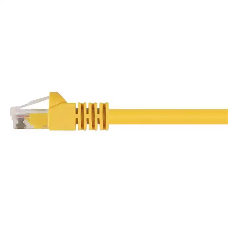 Monoprice Cat6 Ethernet Patch Cable - 50 Feet - Yellow | Network Internet Cord - RJ45, Stranded, 550Mhz, UTP, Pure Bare Copper Wire, 24AWG