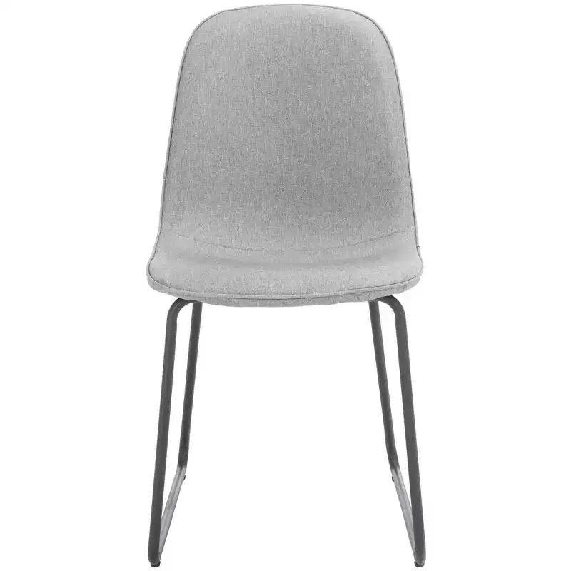 Makalu Dining Chair (Set of 2) - DCH2003 - Grey/Black - Safavieh