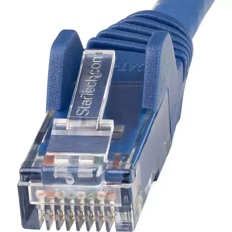 StarTech.com 10ft CAT6 Ethernet Cable - Blue Snagless Network Patch Cord N6LPATCH10BL
