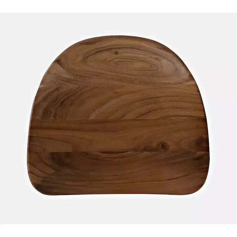 Jofran, Nature's Edge Solid Acacia Counter Height Backless Stool (Set of 3)