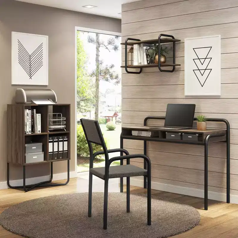 Techni Mobili Modern Geometric Bookcase