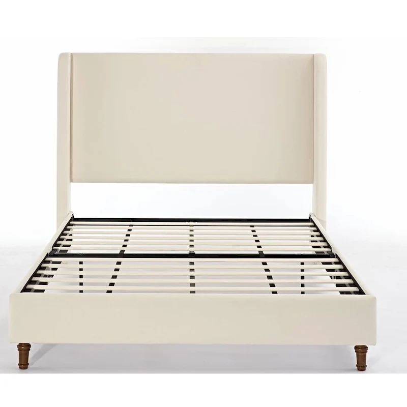 Tall Headboard Upholstered Bed