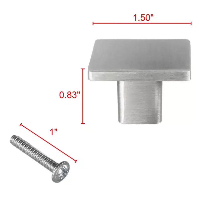 Unique Bargains Zinc Alloy DIY Corrosion-Resistant Dressing Table Cabinet Knobs