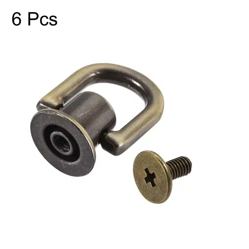 Unique Bargains Zinc Alloy DIY Corrosion-Resistant Dressing Table Cabinet Knobs 6 Pcs