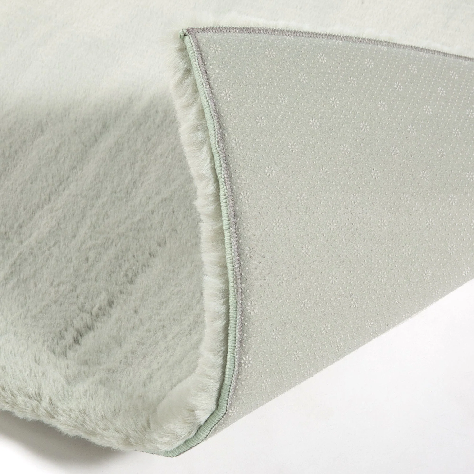 Memory Foam Rug 2 Medium Light Green