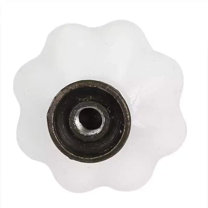 Unique Bargains Vintage Style Door Knobs Cabinet Drawer Cupboard Kitchen Pull Handle White 1.3x1.4 10pcs