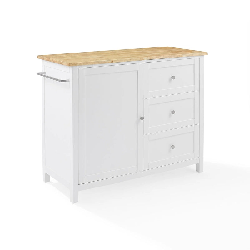 Wood Top Kitchen Island/Cart
