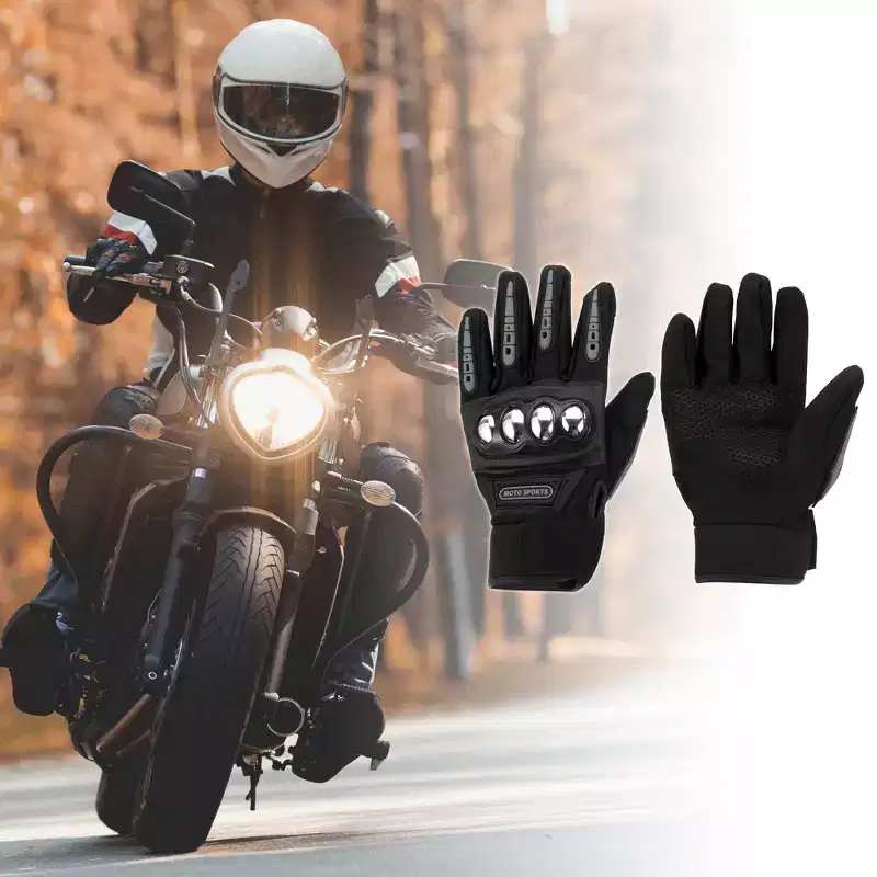 Unique Bargains Motorcycle Cycling Gloves 1 Pair
