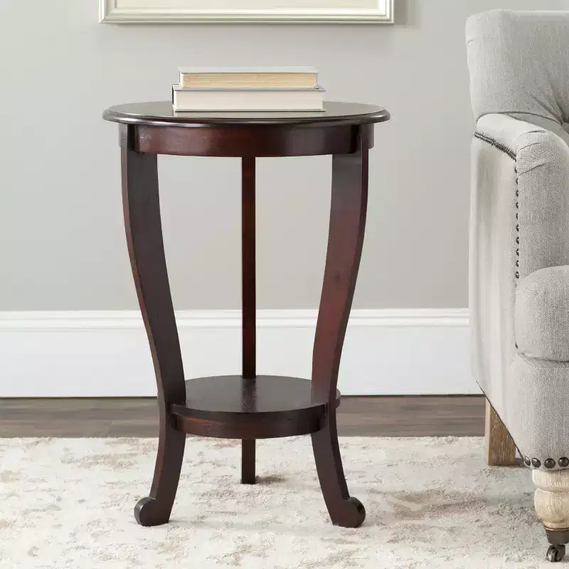 Mary Pedestal Table - AMH5711 - Safavieh Couture