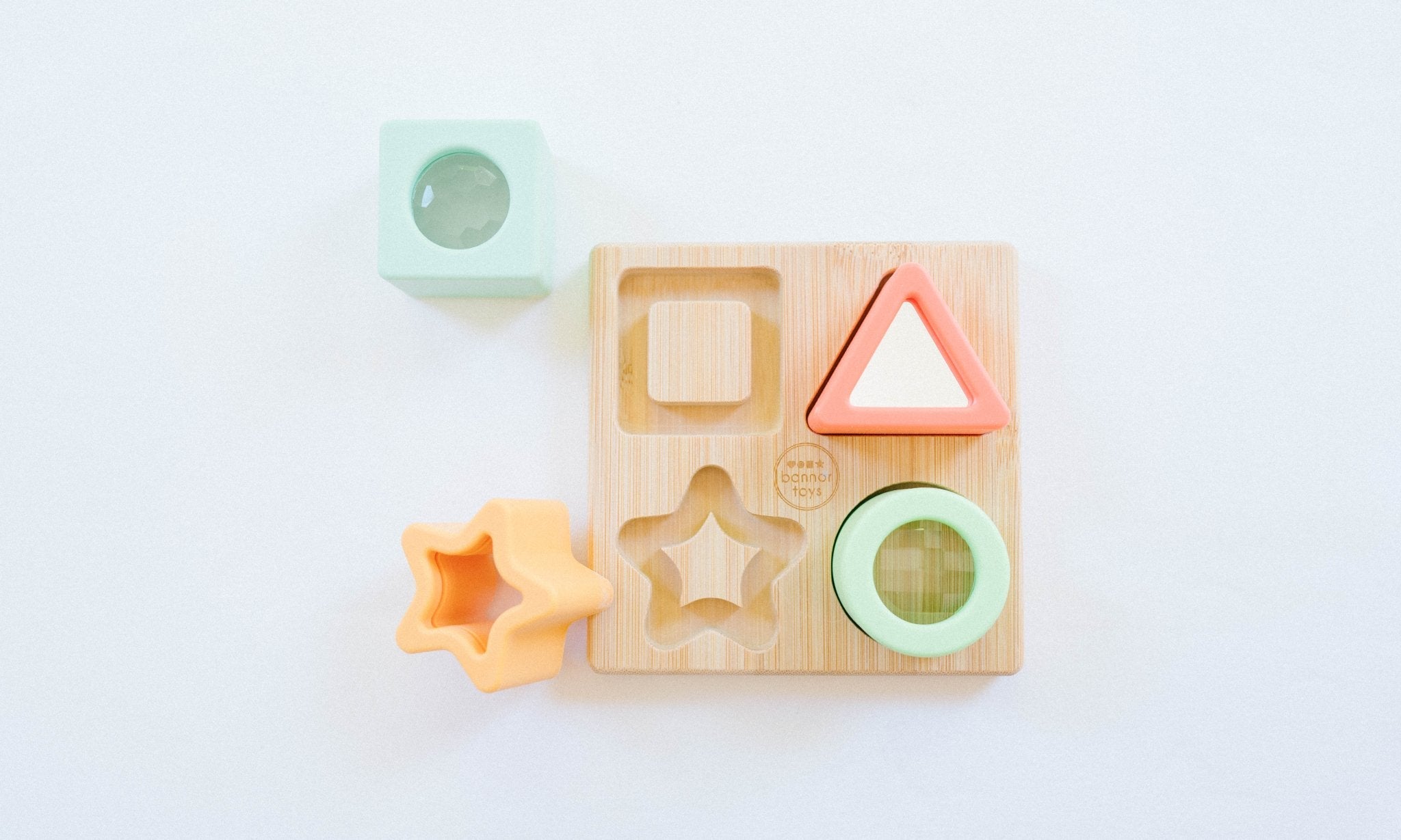 Prism Puzzle - Silicone + Wood