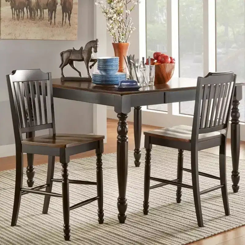 Countryside Two-Tone Counter Stools - Set of 2 - iNSPIRE Q