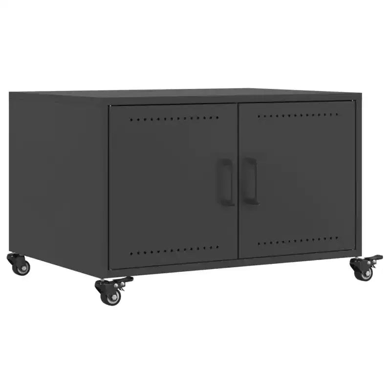 MDF & Metal L-Shaped Corner Desk with Shelves