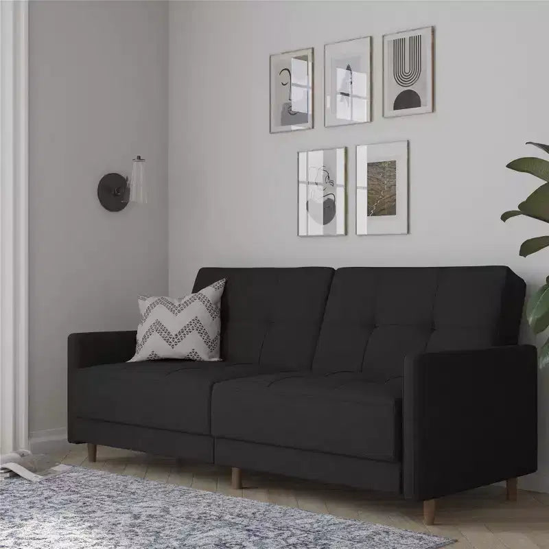 DHP Andora Coil Convertible Futon Couch