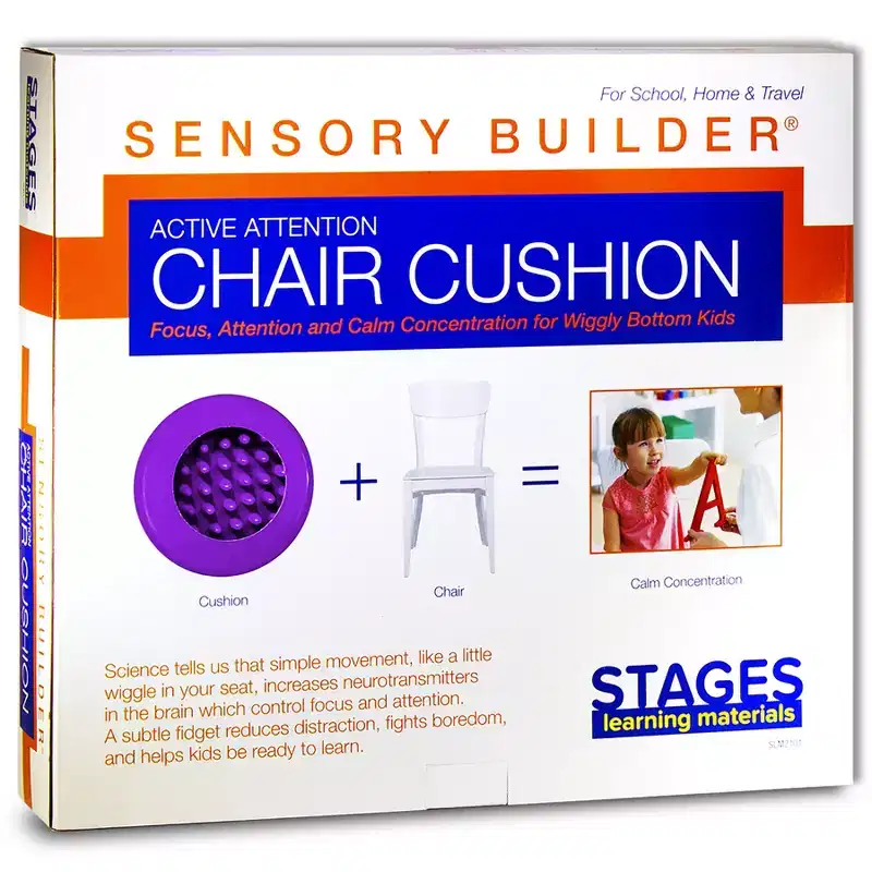 Stages Learning Materials Sensory Builder: Wiggle Cushion, Purple, Seating