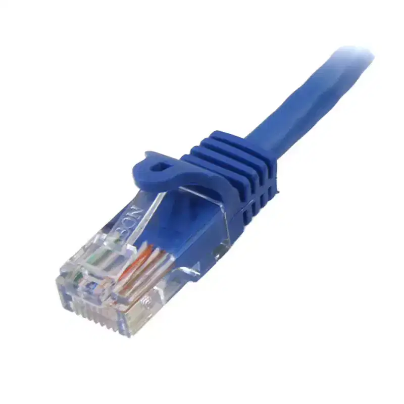 StarTech.com Cat5e UTP Patch Cable - 12 Ft - RJ-45 Male to RJ-45 Male - Blue.