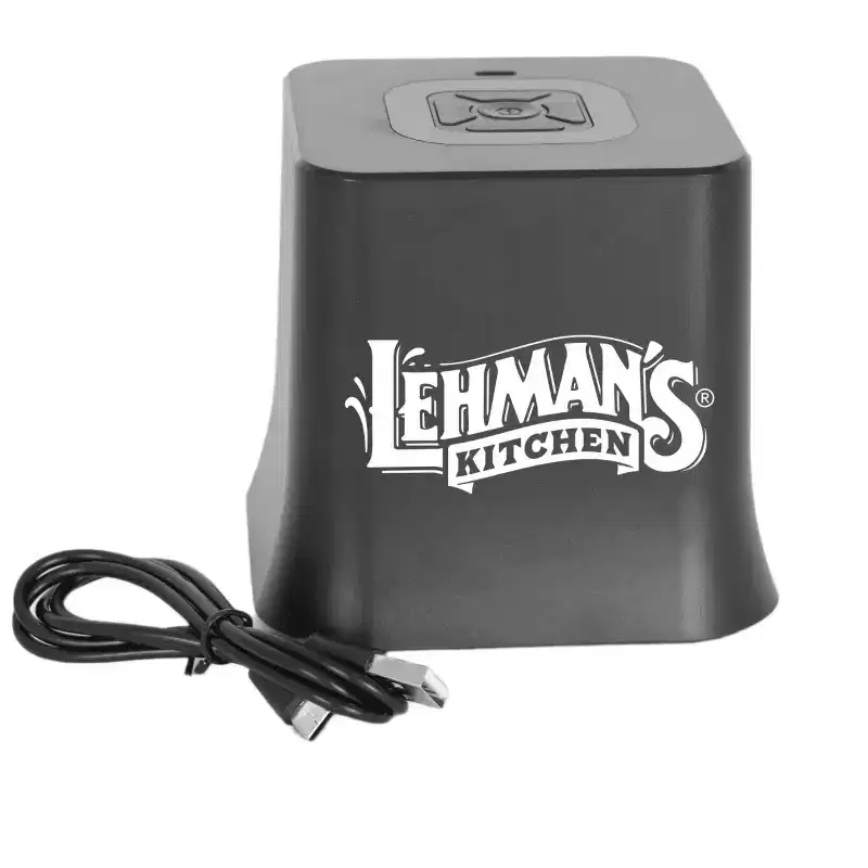 Lehman's Mason Jar Vacuum Sealer, Cordless, Easy One-Touch Operation, Extends Freshness, Includes 6 Canning Lids (3 Wide-Mouth, 3 Regular-Mouth)