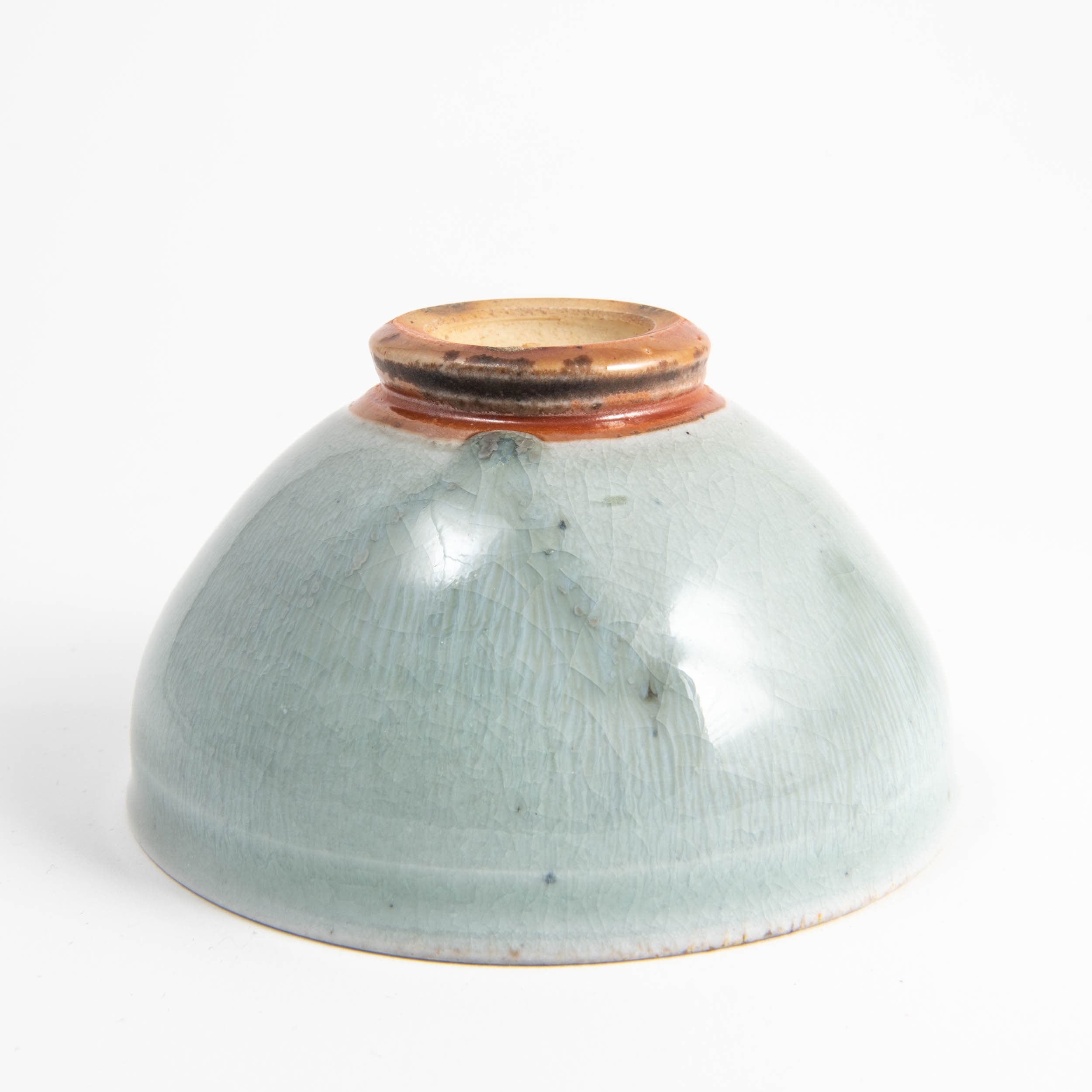 Celadon Ash Small Footed Bowl