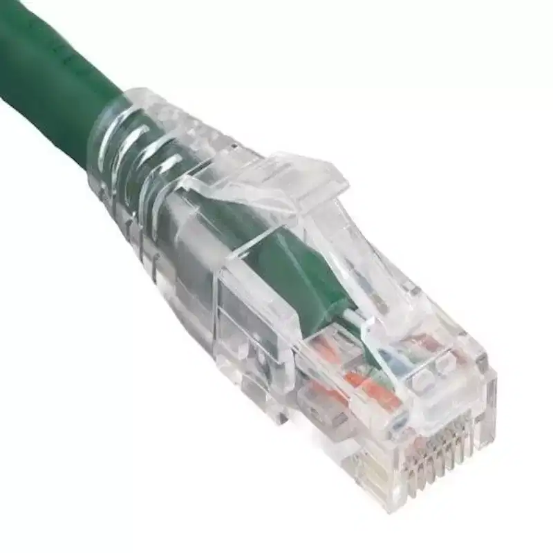 SANOXY Cables and Adapters; 15ft Cat6 550 MHz UTP Ethernet Network Patch Cable with Clear Snagless Boot, Green