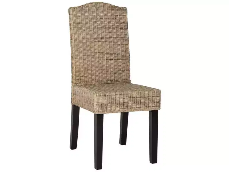 Odette 19 H Wicker Dining Chair (Set of 2) - SEA8015 - Safavieh