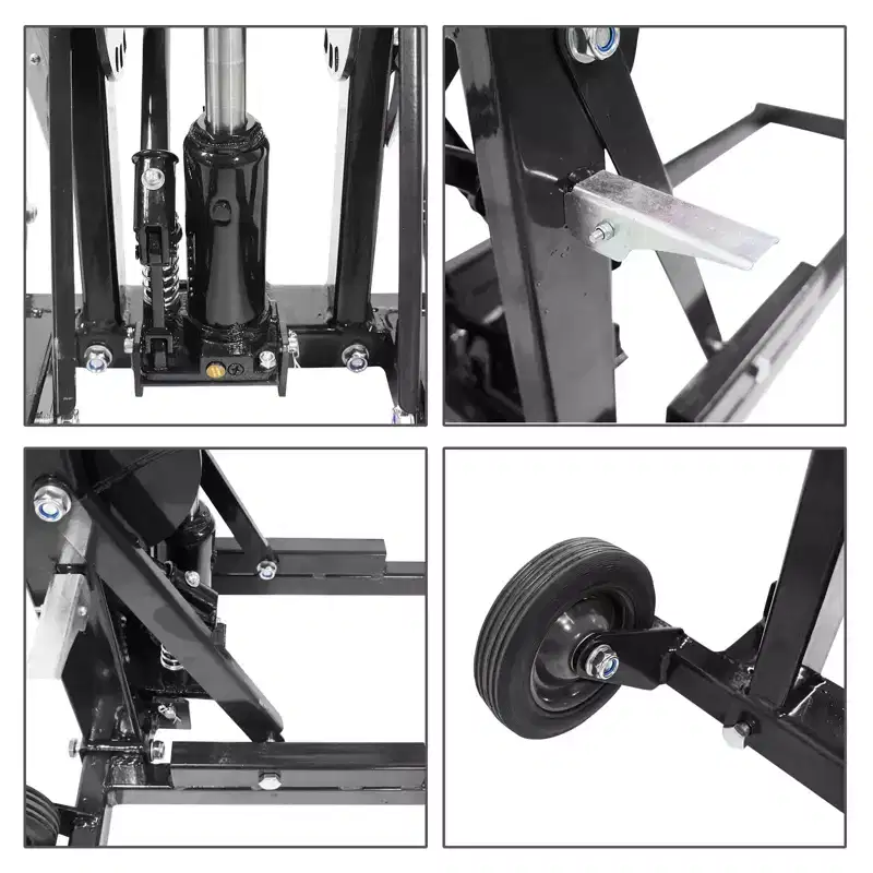 550 Lbs Lawn Mower Lift | Riding Lawn Mower Lift Jack for Lawn Tractors, Zero Turn Mowers, and All Riding Mowers