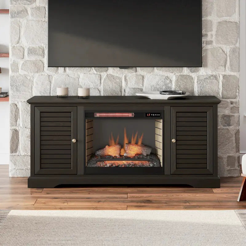 68 inch Electric Fireplace TV Console for TVs up to 80 inches